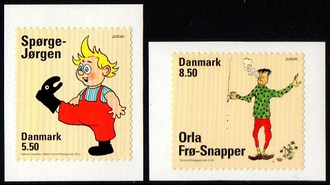 Danmark Afa: 1628E-29E - Europamerker **