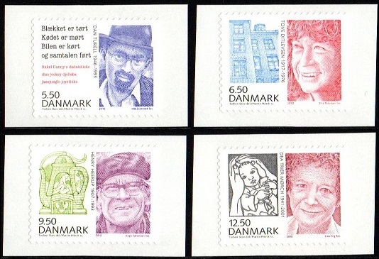Danmark Afa: 1632E-35E - Store dansker 3 **