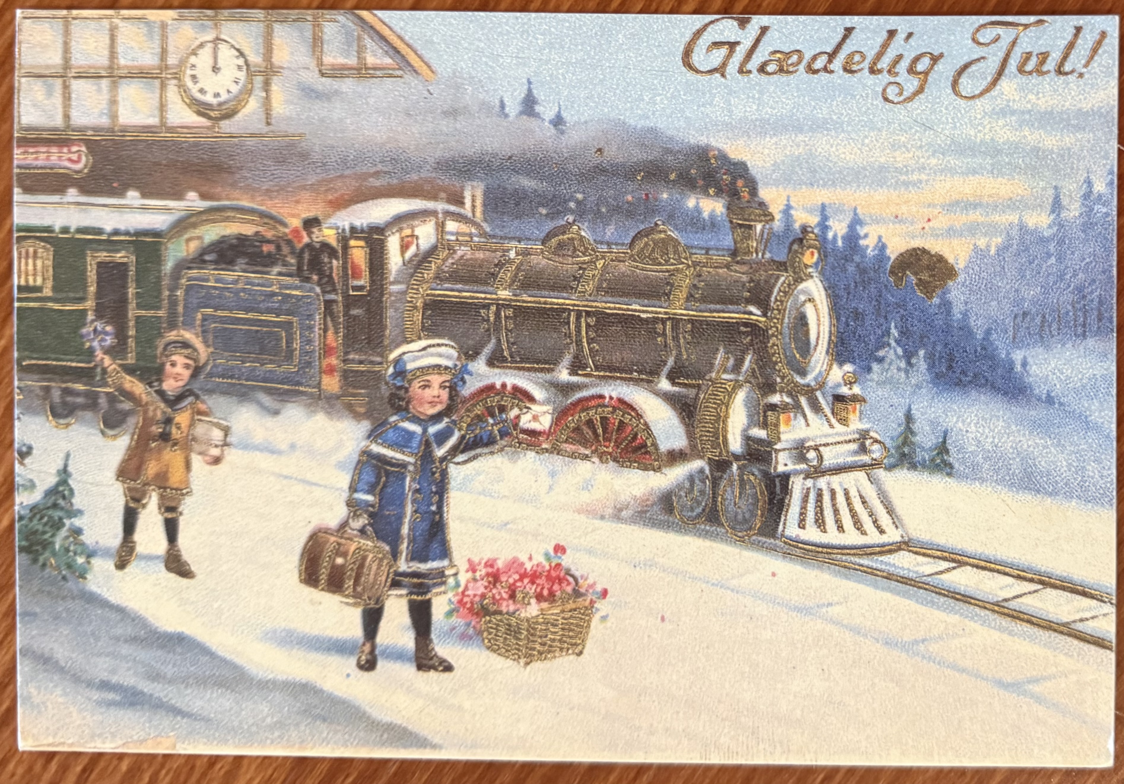 Glædelig jul, barn & damplokomotiv, Atlantis s nr517