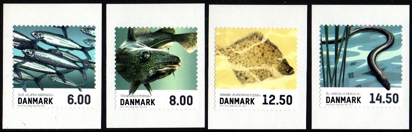 Danmark Afa: 1726-29 - Fisk **