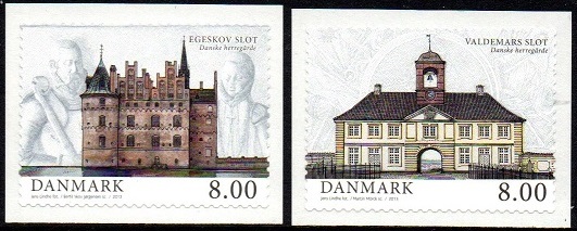 Danmark Afa: 1738-39 - Danske herregårder **
