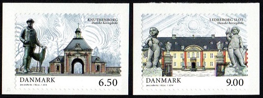Danmark Afa: 1783-84 - Danske herregårder **