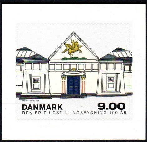 Danmark Afa: 1787 - Den Frie Utstillingsbygning 100 år **