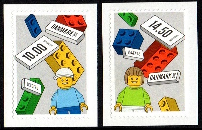 Danmark Afa: 1805-06 - Leketøy. LEGO-klosser **