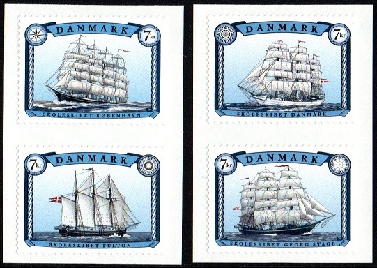 Danmark Afa: 1827-30 - Seilskip **
