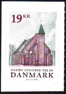 Danmark Afa: 1844 - Maribo Domkirke 600 år **