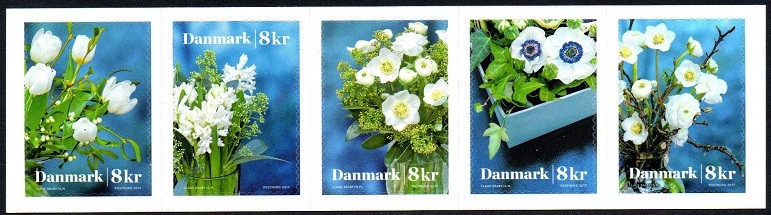 Danmark Afa: 1916-20 - Vinterblomster **