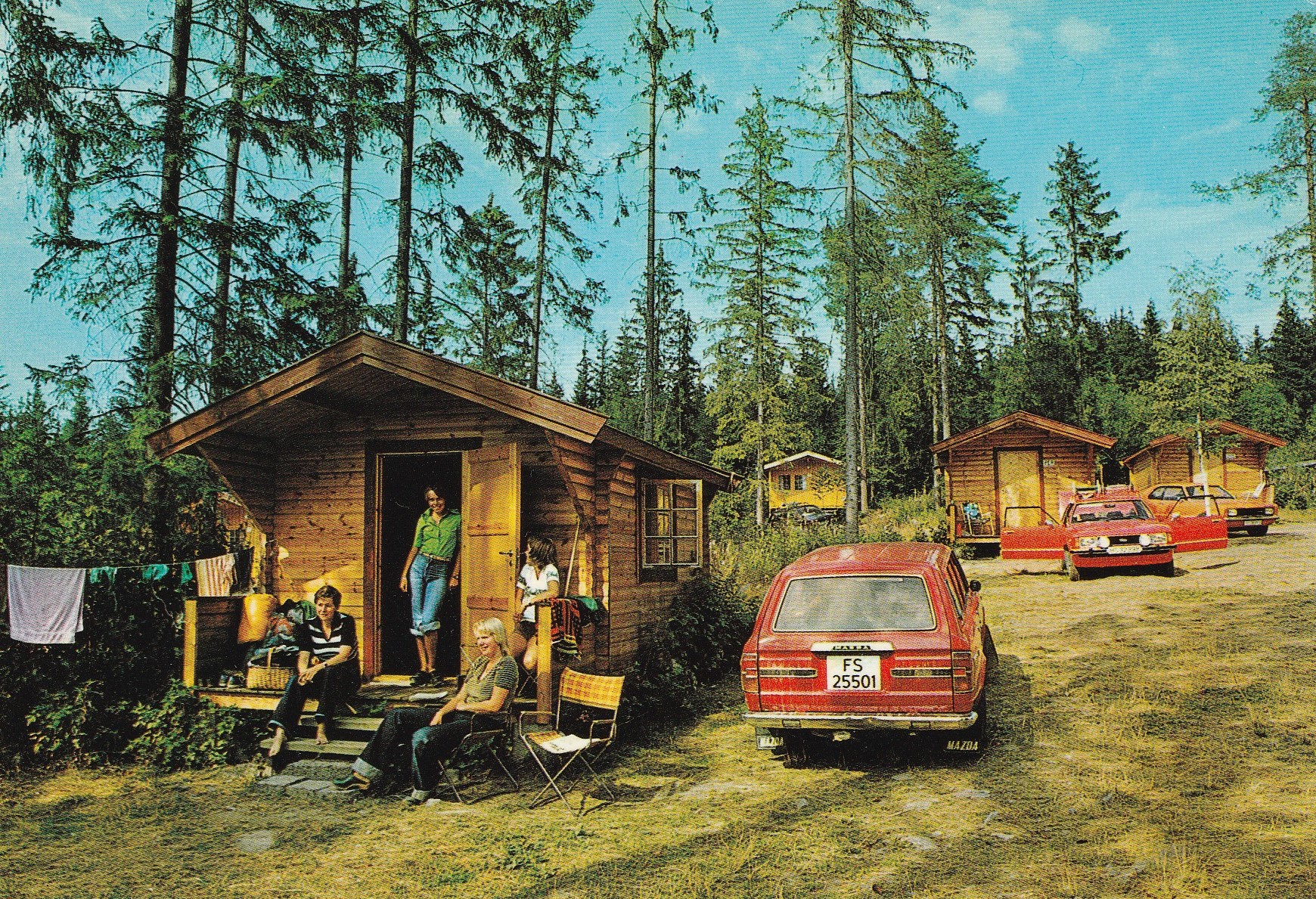 Steinvik Camping , Moelv . Team foto scandia 12476