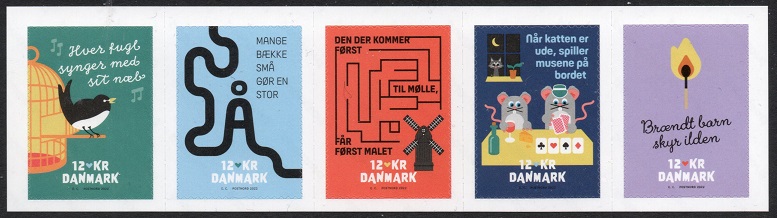 Danmark Afa: 2048-52 - Ordspråk **