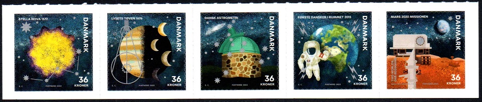 Danmark Afa: 2053-57 - Astronomi **