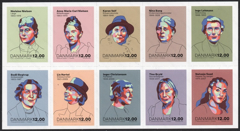 Danmark Afa: 2065-74 - Markante kvinner **