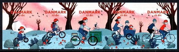 Danmark Afa: 2089-93 - Hverdagssykling **