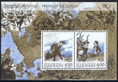 Danmark Afa: 1386 - Nordisk mytologi **