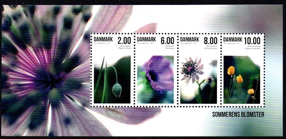 Danmark Afa: 1667A - Sommerens blomster **