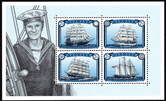 Danmark Afa: 1831 - Seilskip **