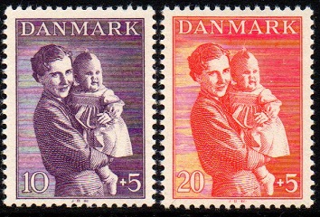 Danmark Afa: 268+281 - Barneomsorg **