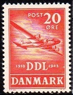 Danmark Afa: 282 - Det danske Luftfartsselskap 25 år **