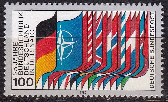 BRD 1980. Michel # 1034. NATO. Postfriskt merke