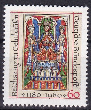 BRD 1980. Michel # 1045. Gelnhausen. Postfriskt merke