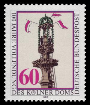 BRD 1980. Michel # 1064. Køln-katedralen. Postfriskt merke