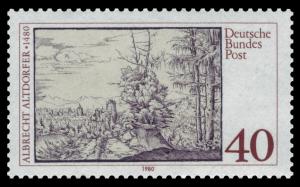 BRD 1980. Michel # 1067 . Postfriskt merke