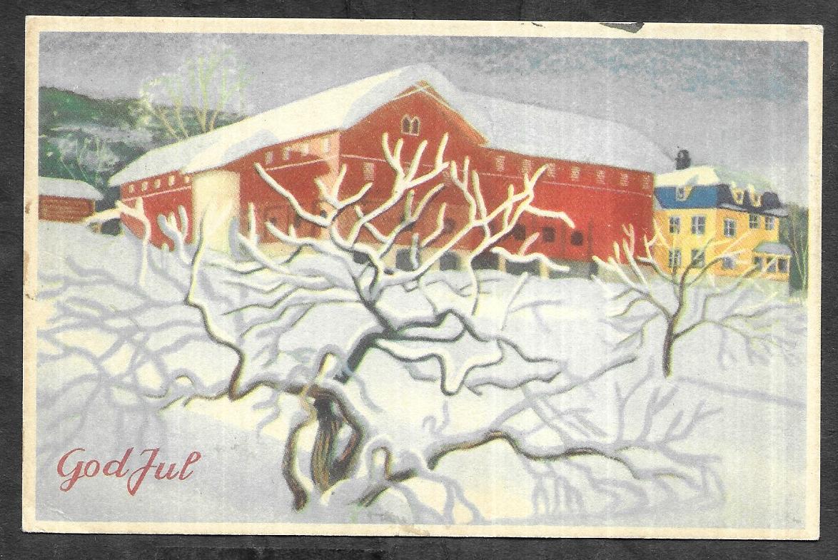 God Jul - Børrehaug & Remen Serie T nr. 1661 - [419]