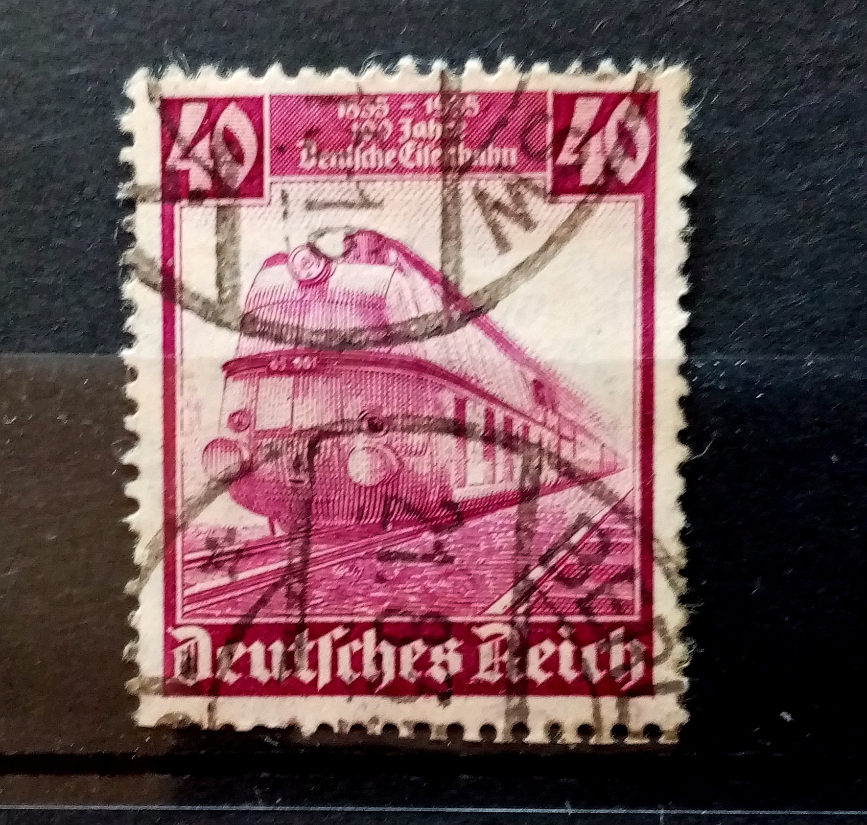 Tredje Riket - 578.  100-års jernbanejubileum. (1935)