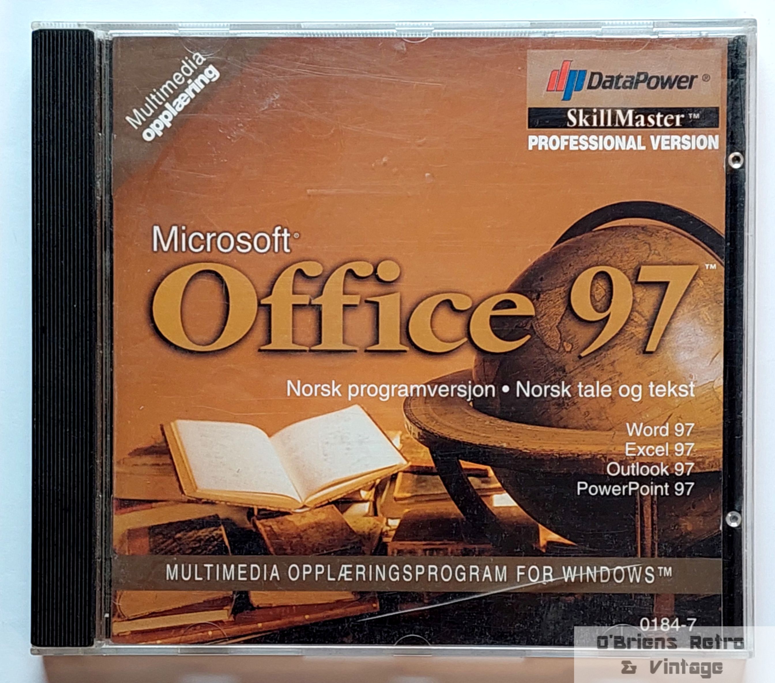 DataPower SkillMaster - Microsoft Office 97 - Norsk tale og tekst - CD-ROM