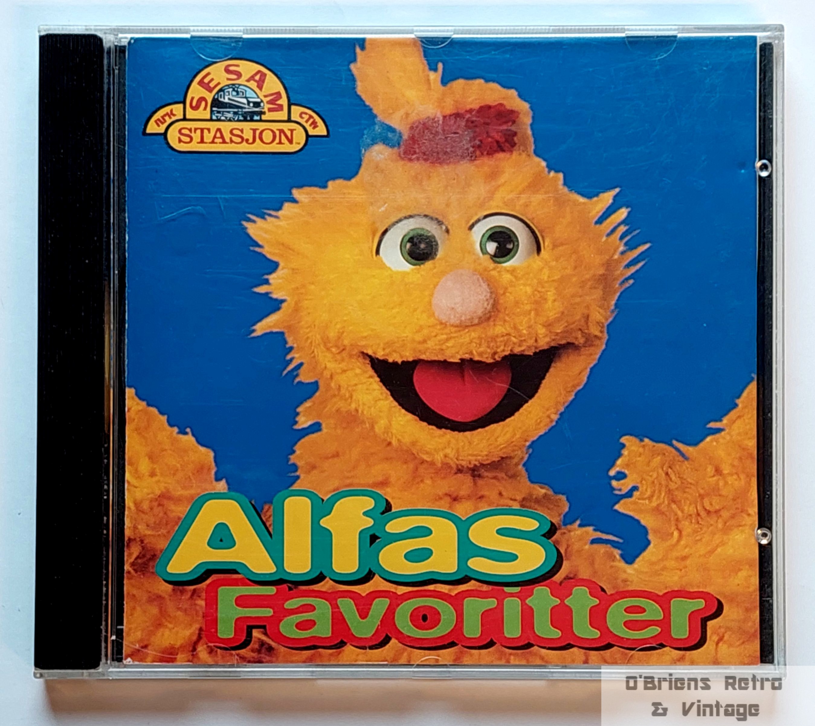 Sesam Stasjon - Alfas Favoritter - CD 1996 - Norsk barneklassiker!
