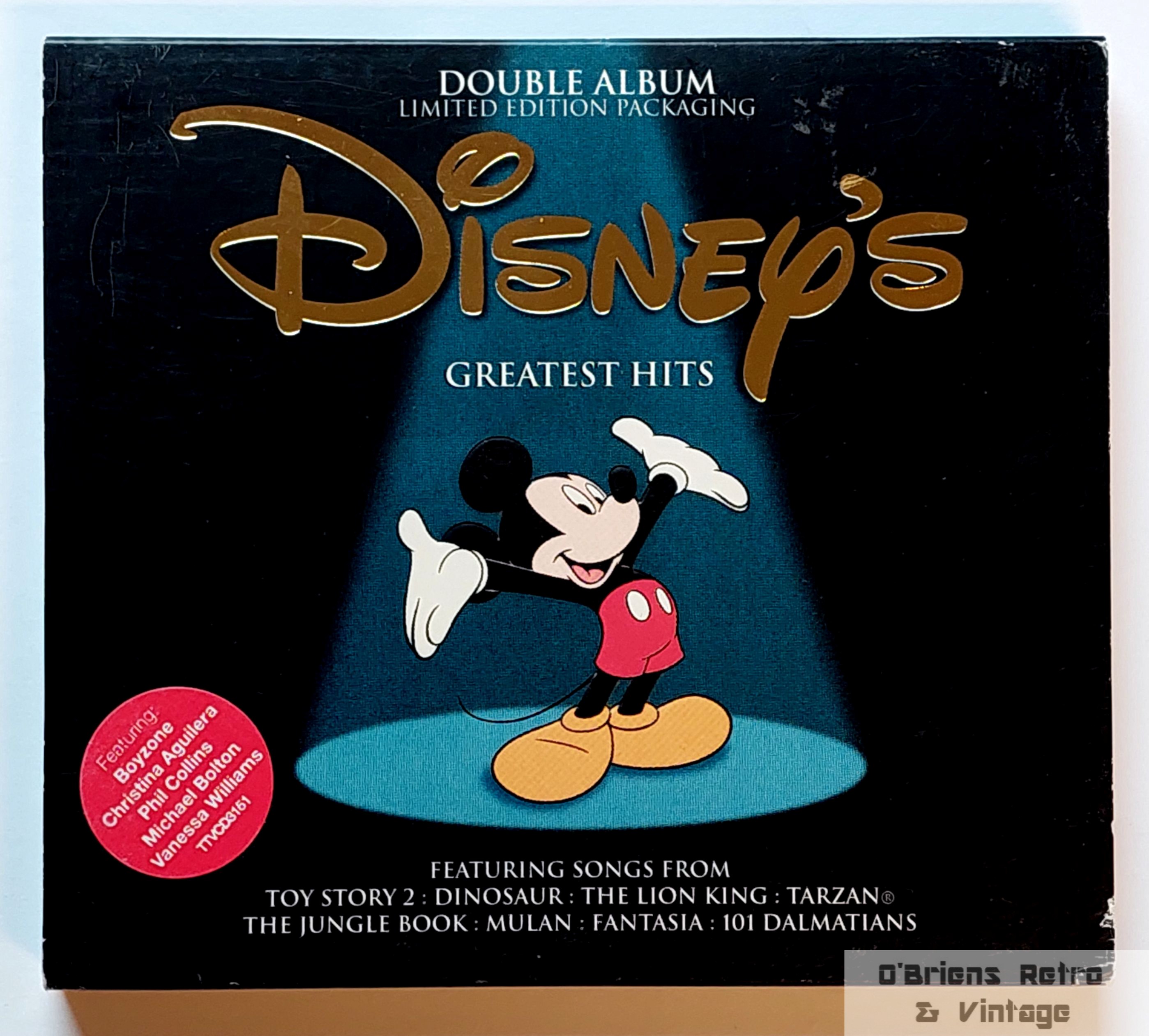Disney's Greatest Hits - Dobbel-CD med pappsleeve - Limited Edition
