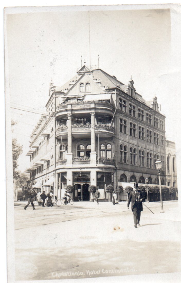 Hotel Continental. Stmp.1911.