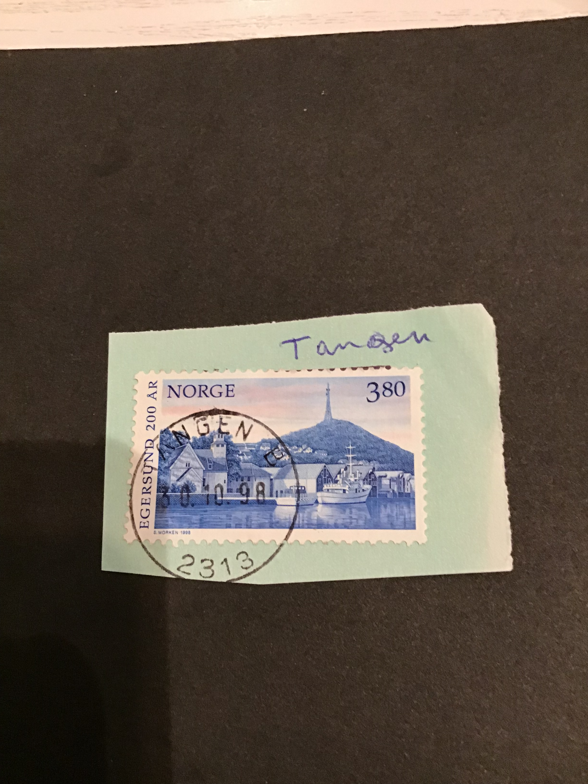 Tangen.  30 10 98