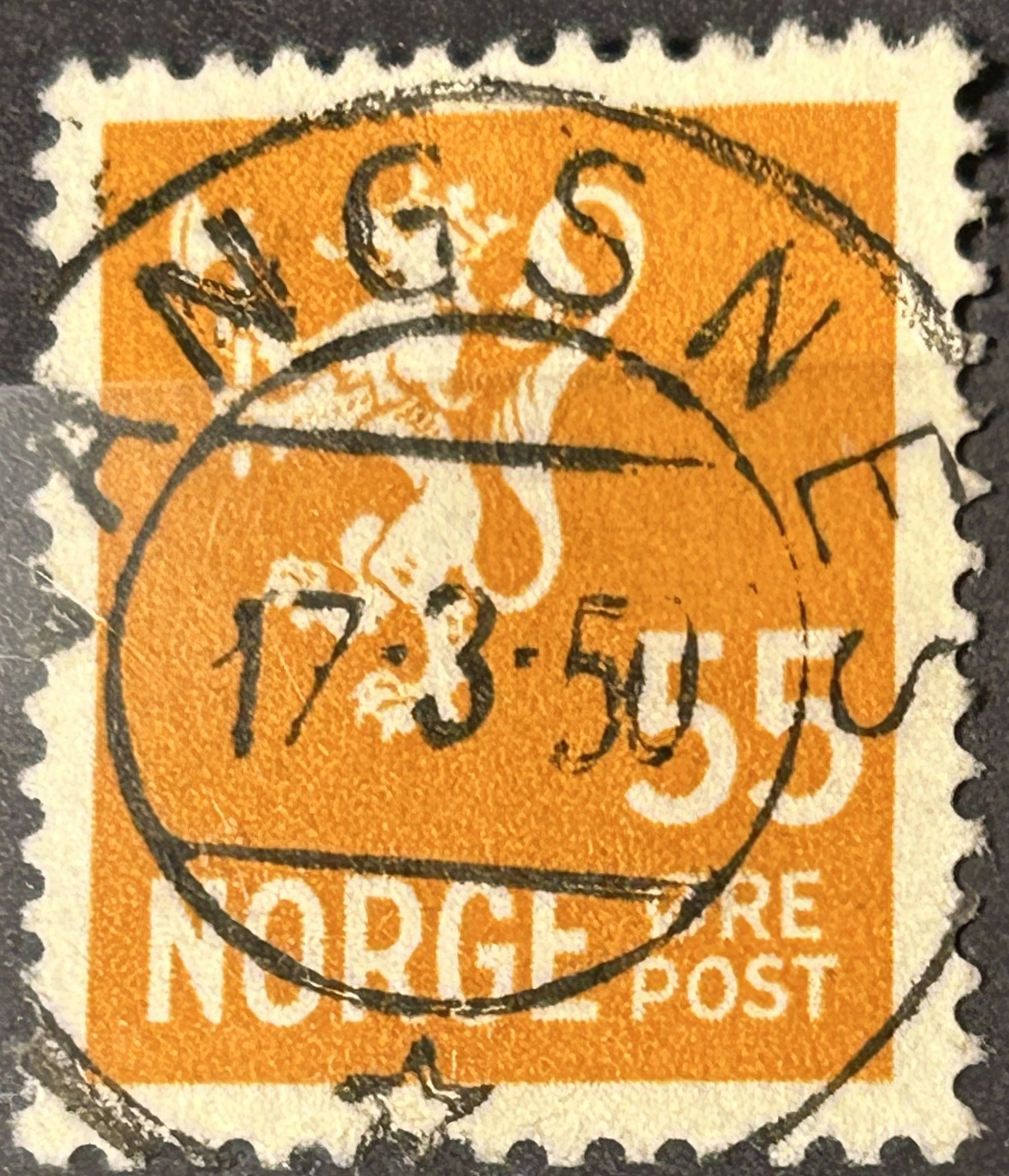 NK 357. PRAKT=RANGSNES 17-3-50=