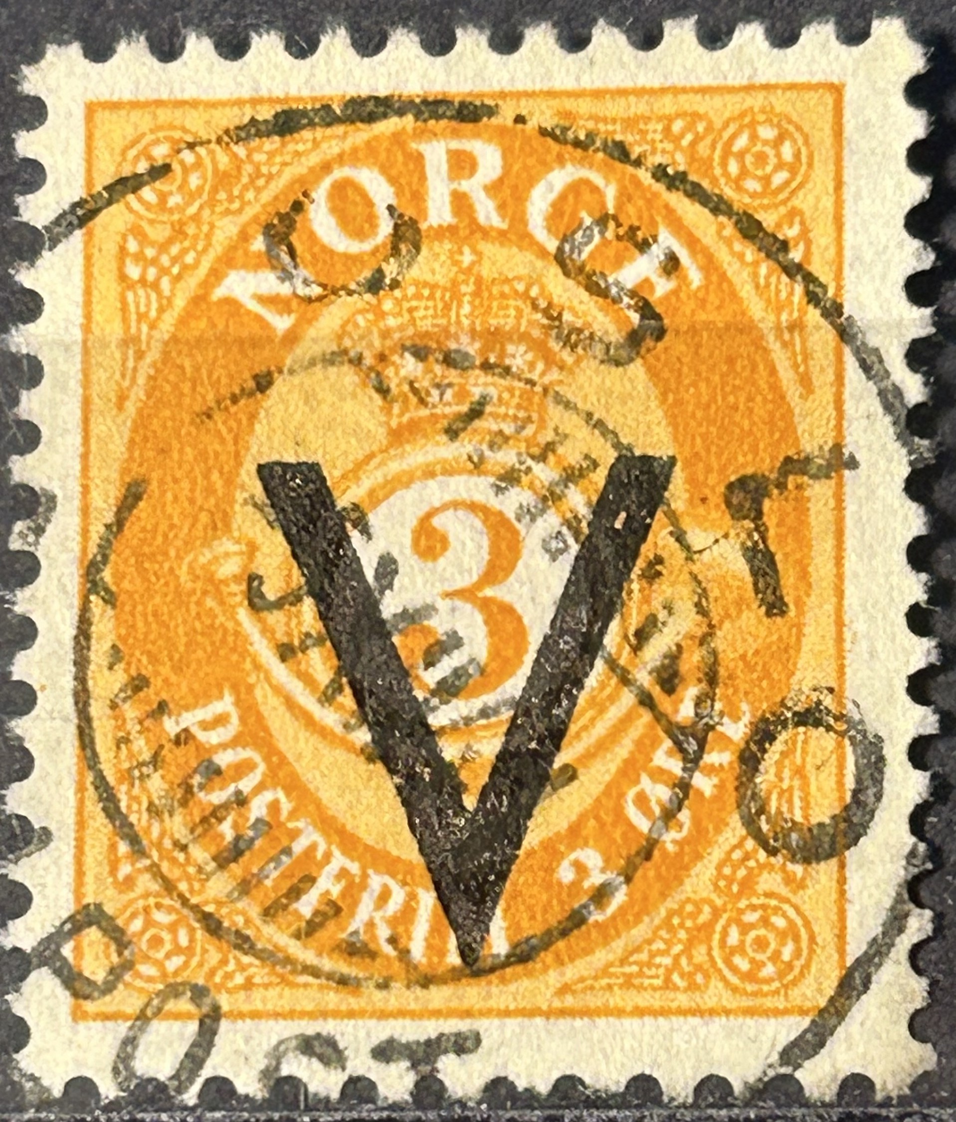 NK 263. PENT FULLSTEMPLA=OSLO ......POST 5 XII 41=
