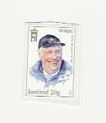 KONG HARALD KLIPP U/STEMPEL