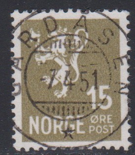 Nk 245 c.  Gardåsen 7 4 51 (grad 8).