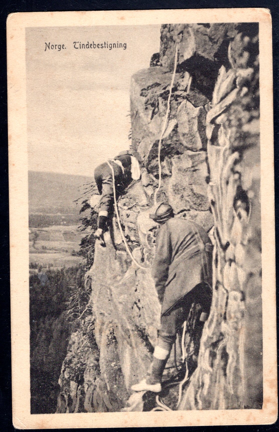 Norge Tindebestiging brukt 1918 se scan