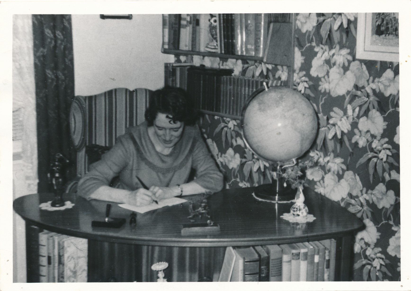 Rektoren i Elverum ? - Privatkort 1961 Til Elverum