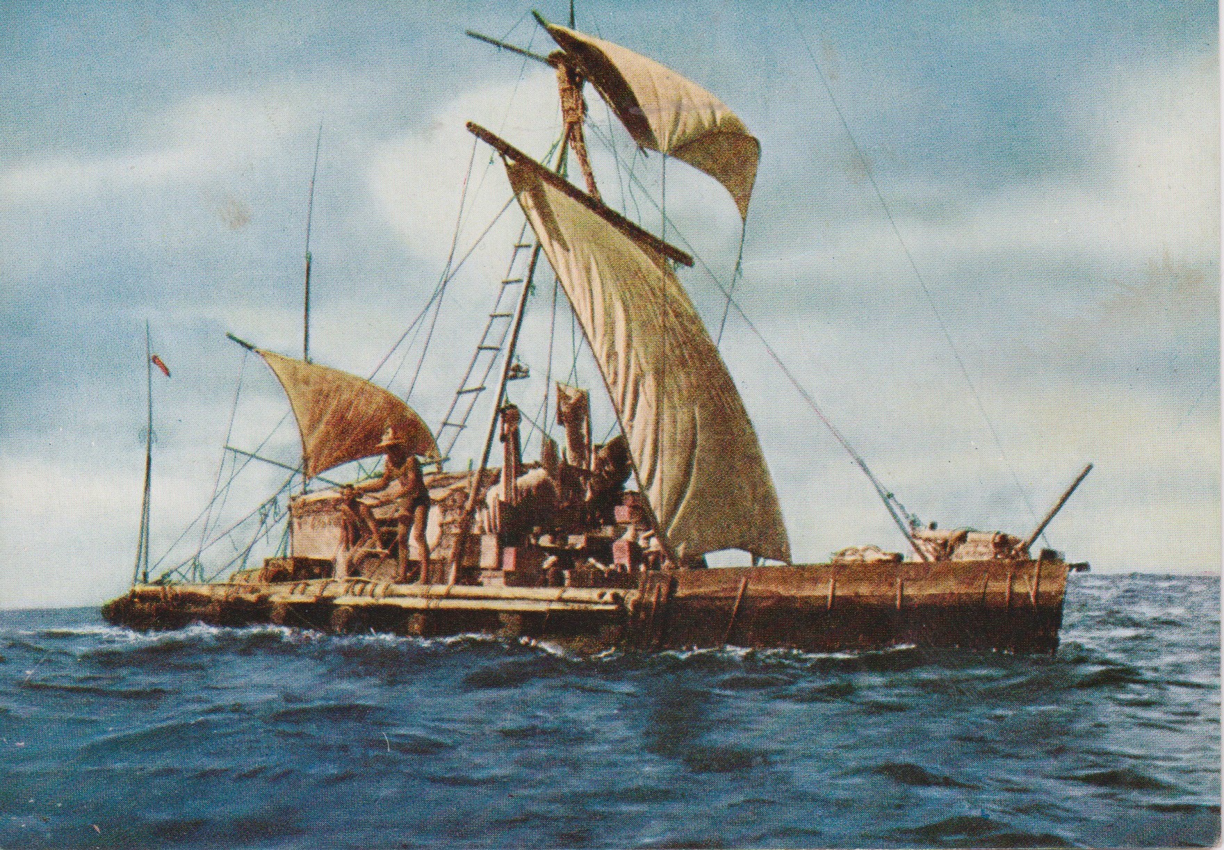 Expedition Kontike 1947.  Across the Pacific.
