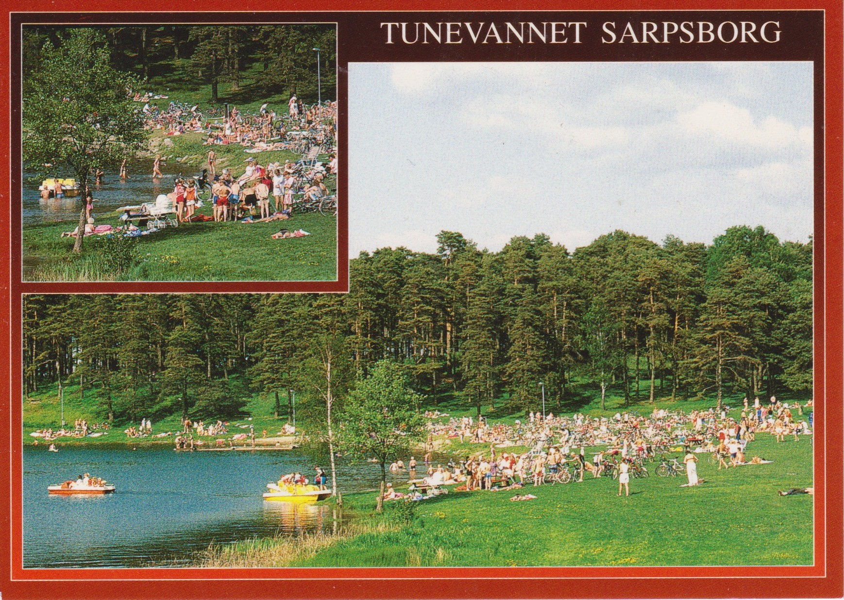 Sarpsborg.  Tunevannet.