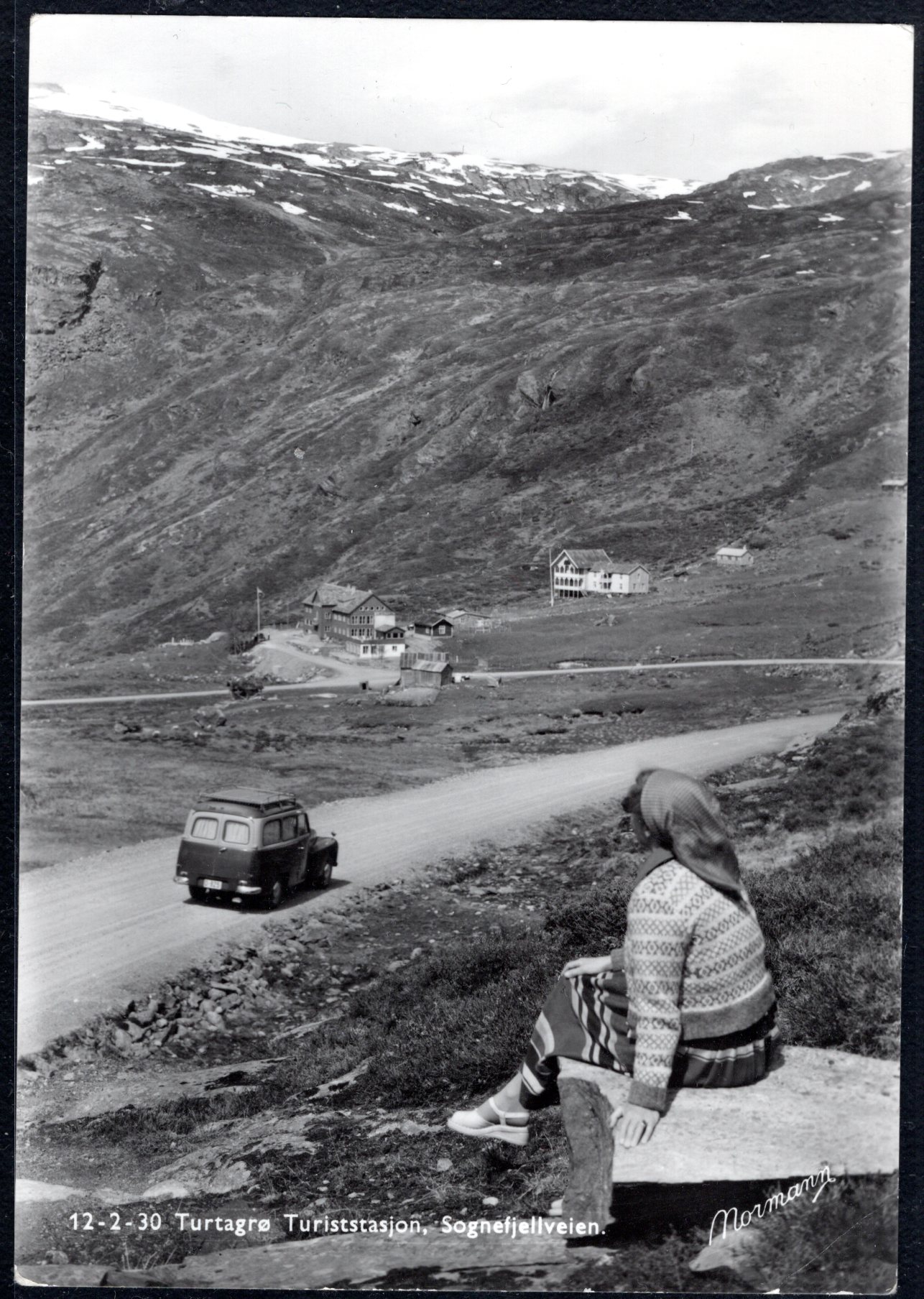 Turtagrø Turiststasjon Søgnefjellveien se scan