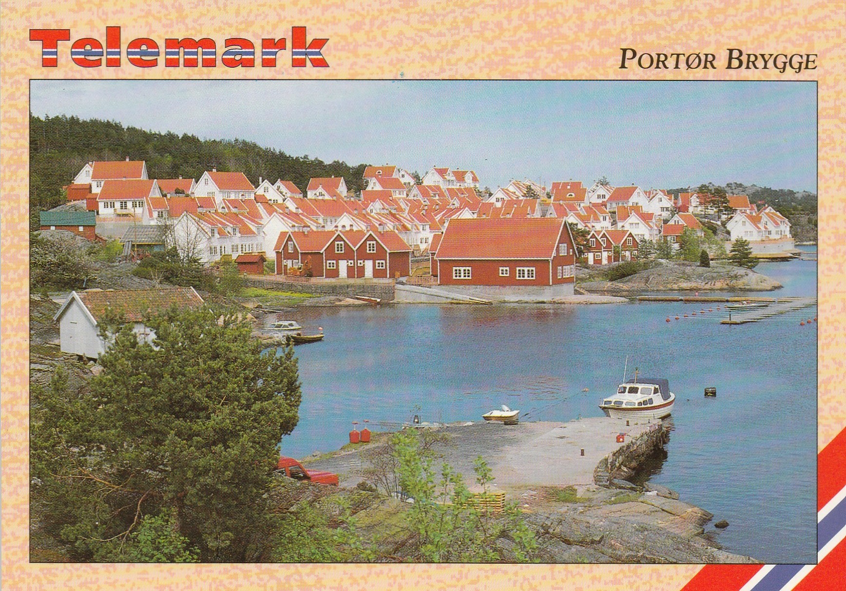 Portør Brygge , Sannidal.   Nordahl S-1506