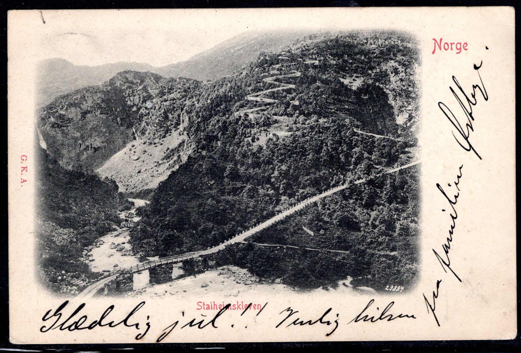 Stalheimskleven brukt 1902 se scan