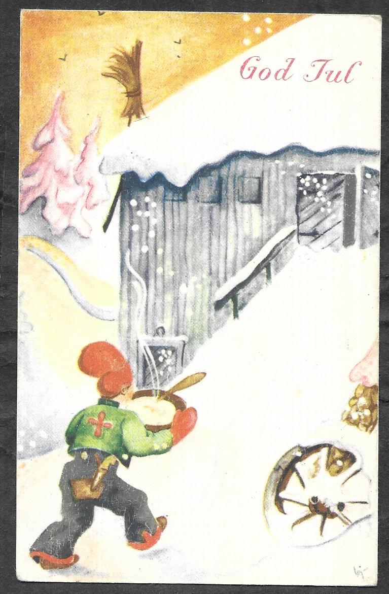 God Jul - sign. - Mittet & Co., Oslo - Serie N 2620 - [442]