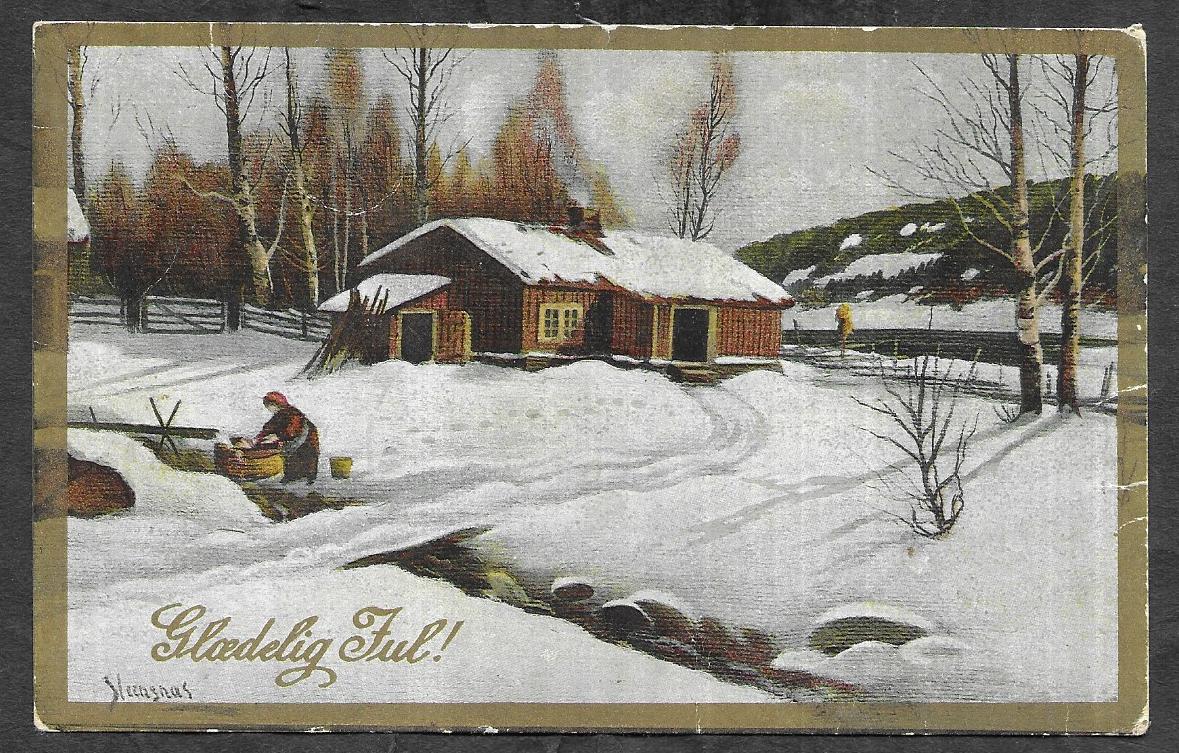 Glædelig Jul! - sign. - N.J.U. No. 39. - [453]