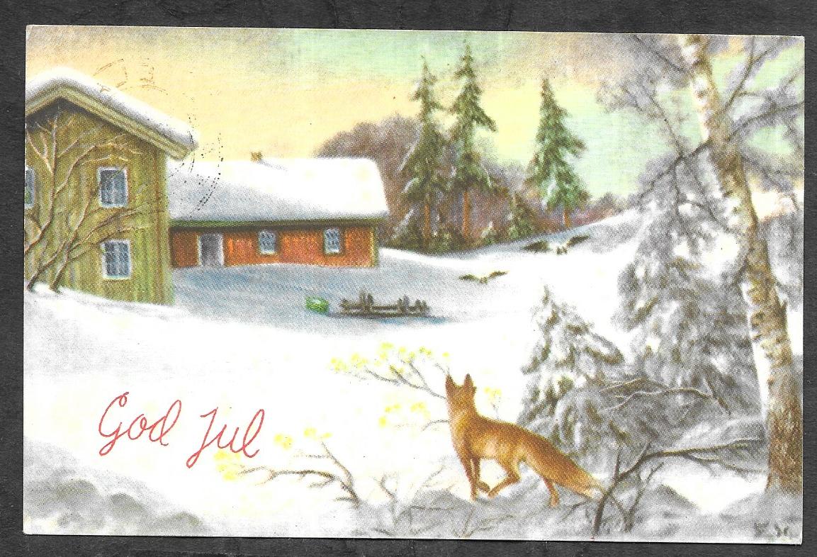 God Jul - sign. - mittet 4 - N.L.O. 52 D - [459]