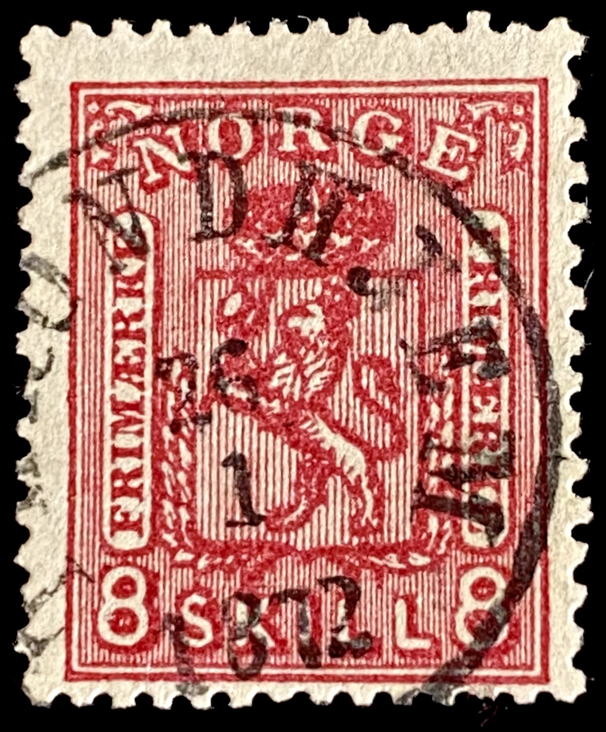 NK 15 b Throndhjem 26 1 1872