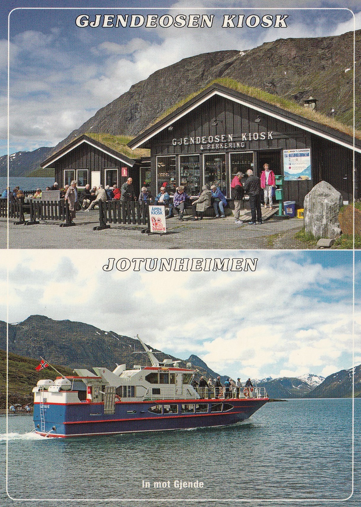 Gjende - Jotunheimen.   Gjendeosen.no 5941