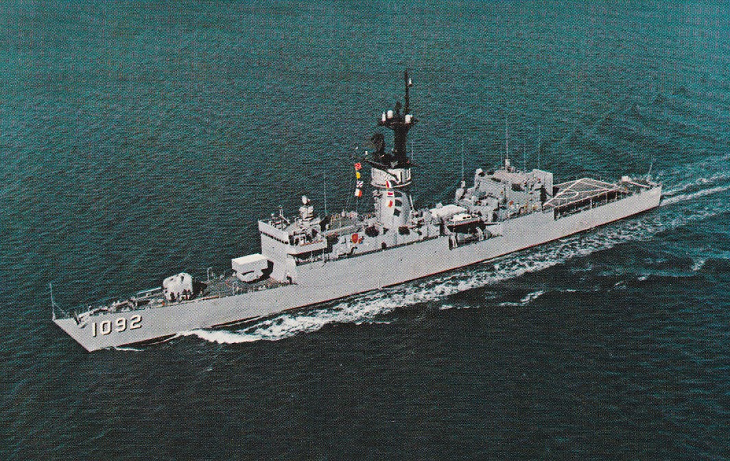 U.S.S.  THOMAS C. HART. (FF-1092). Fregatt 1973