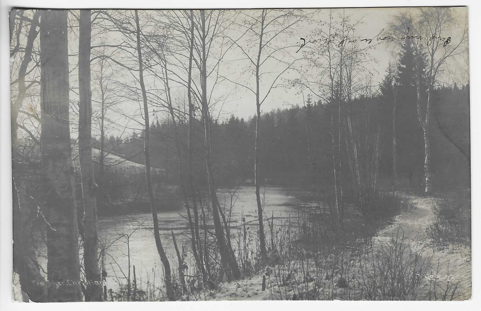 Fra Aker.Christiania. Postg.1909. Kunstforlaget National
